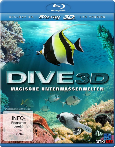 3D  -    / Dive 3D - Magical Underwater World (2012) Blu-ray