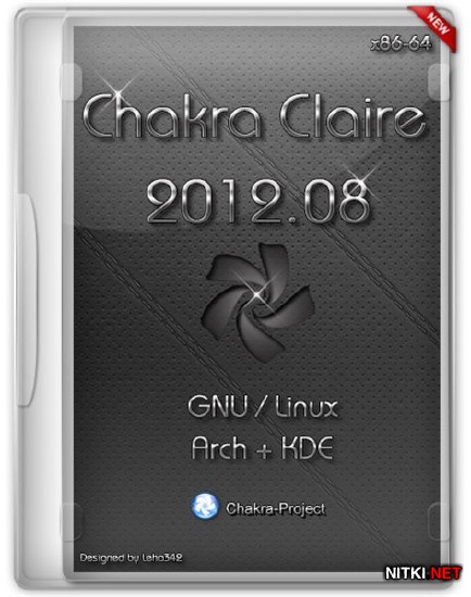 Chakra 2012.08 Claire  (Arch+KDE/x86-64/RUS/ML/2012)