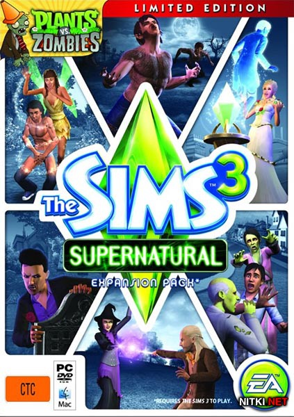 The Sims 3: Supernatural Limited Edition (2012/ENG)