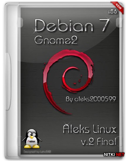 Debian 7 Gnome2 Final (Aleks Linux v.2)  (x86/ML/RUS/2012)