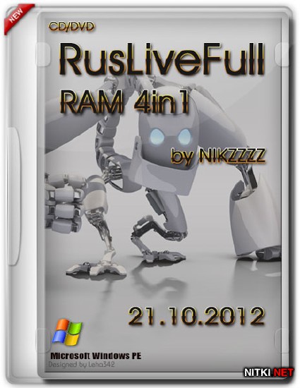 RusLiveFull RAM 4in1 by NIKZZZZ CD/DVD (21.10.2012)