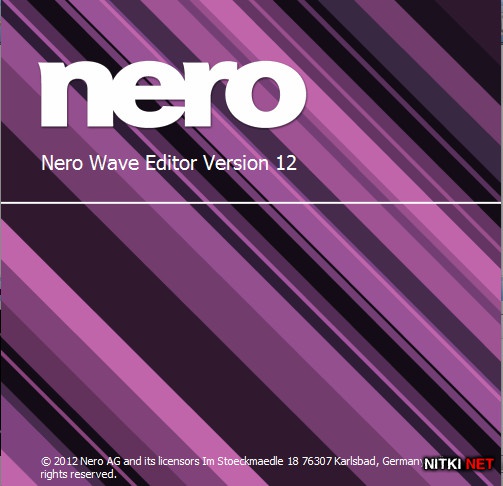 Nero WaveEditor 12.0.7000