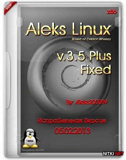 Aleks Linux v.3.5 Plus Fixed (RUS/ML/05.02.2013)
