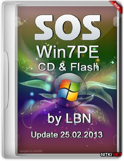SOS Win7PE by LBN CD & Flash Update 25.02.2013 (RUS)