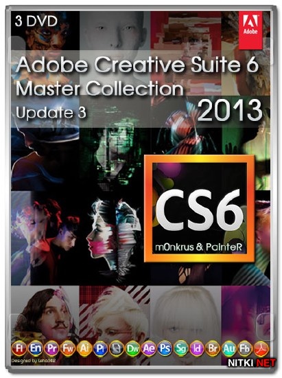 Adobe CS6 Master Collection DVD Update 3 (RUS/ENG/2013)