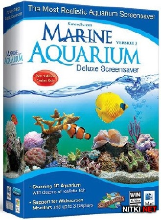 SereneScreen Marine Aquarium 3.3.6041 (Русская версия от Strelec)