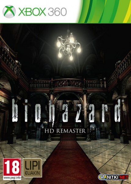 Resident Evil HD Remaster / BioHazard HD Remaster (2014/RUS/XBOX360/GOD)
