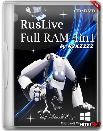 RusLiveFull RAM 4in1 by NIKZZZZ CD/DVD (27.02.2015)