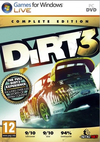 DiRT 3. Complete Edition v1.2 (2015/RUS/ENG/Repack R.G. Steamgames)