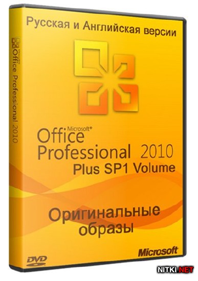 Microsoft Office Pro Plus 2010 SP1 Volume (x86/x64/RUS/ENG)