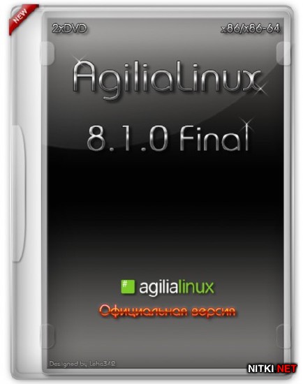 AgiliaLinux 8.1.0 Final (x86/x86_64/RUS/ENG/UKR/2012)