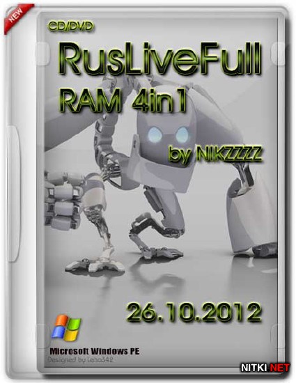 RusLiveFull RAM 4in1 by NIKZZZZ CD/DVD (26.10.2012)