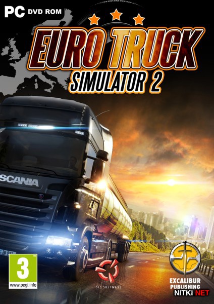 Euro Truck Simulator 2 v1.2.5.1  (2012/RUS/Multi4/RePack by Fenixx)