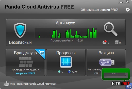 Panda Cloud Antivirus 2.1.1 Final
