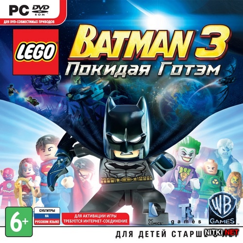 LEGO Batman 3:   / LEGO Batman 3: Beyond Gotham (2014/RUS/ENG/MULTi10/RePack by MAXAGENT)