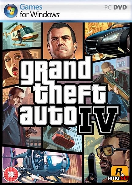 Grand Theft Auto IV in style V [v.3] (2014/RUS/MULTi5/RePack by JohnMc)