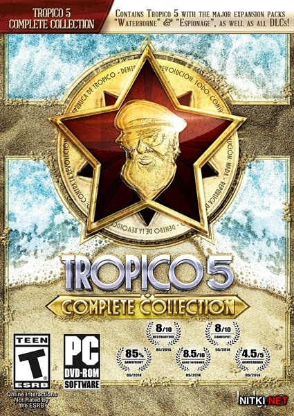 Tropico 5: Complete Collection (2016/RUS/ENG/Multi6/RePack R.G. Catalyst)